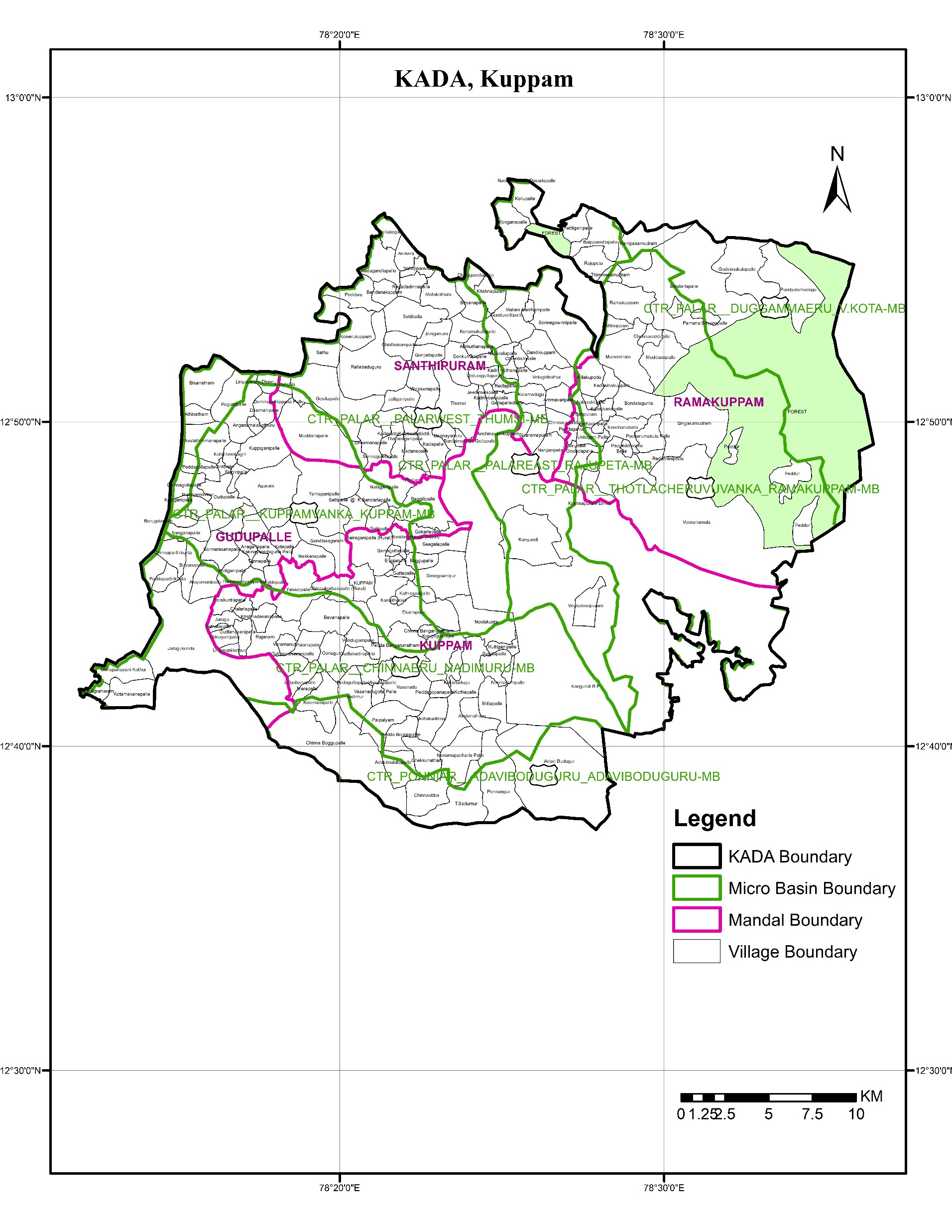 KADA Region Map - Click to Expand